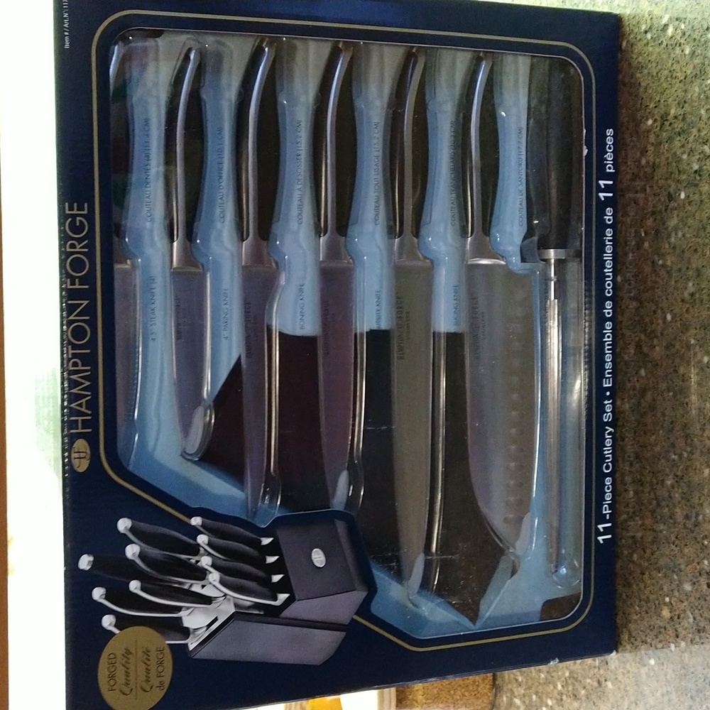 Hampton Forge 11 Piece Knife Set